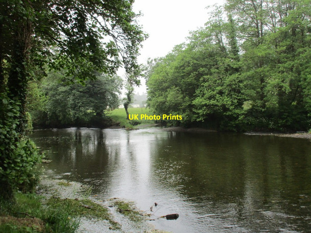 Photo 6"x4" The River Irfon at Llangammarch Wells Llangammarch Wells c2017