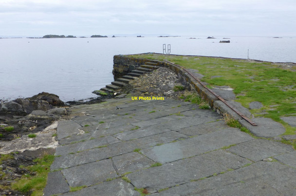 Photo 6"x4" Old pier at Ardbeg Ardbeg\/NR4146 c2017