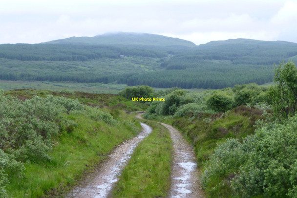 Photo 6"x4" The track to Cnoc Laspaic Bunnahabhain c2017