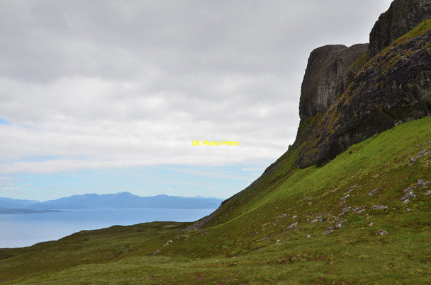 Photo 6"x4" North side of An Sgurr (2) Sandamhor c2017