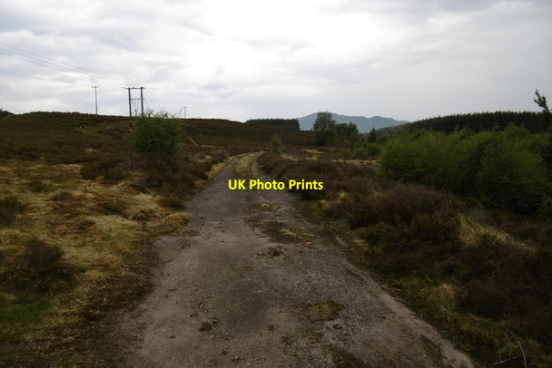 Photo 6"x4" Remains of the B970 Kingussie c2017