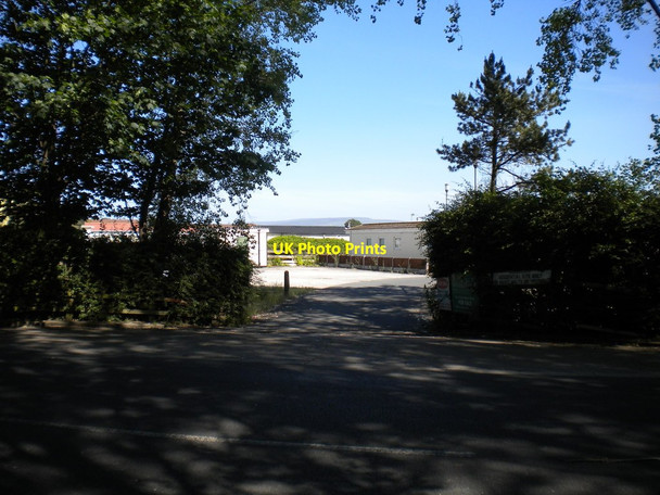 Photo 6"x4" Entrance to caravan park off Westcliffe Drive, Morecambe Morecambe c2017
