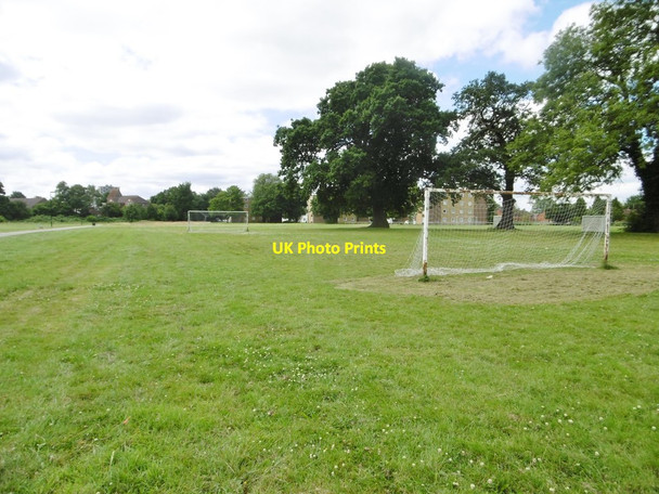 Photo 6"x4" Millbrook, football pitch Totton c2017