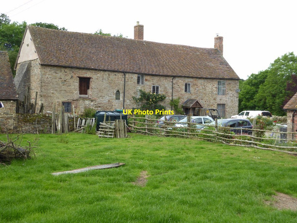 Photo 6"x4" Manor Farmhouse and Byre Silvington c2017