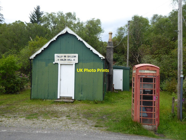 Photo 6"x4" Talla an Sailean, Salen Hall Salen\/An Sailean c2017