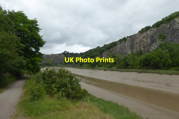 Photo 6"x4" Path beside the Avon Clifton\/ST5673 c2017