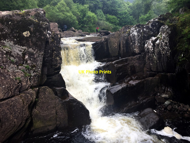 Photo 6"x4" Bracklinn Falls Callander c2017