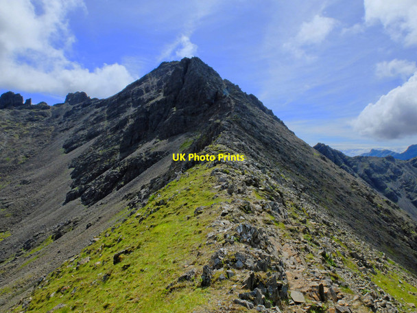Photo 6"x4" NW Ridge of Bruach na Frithe Bruach na Frithe c2017