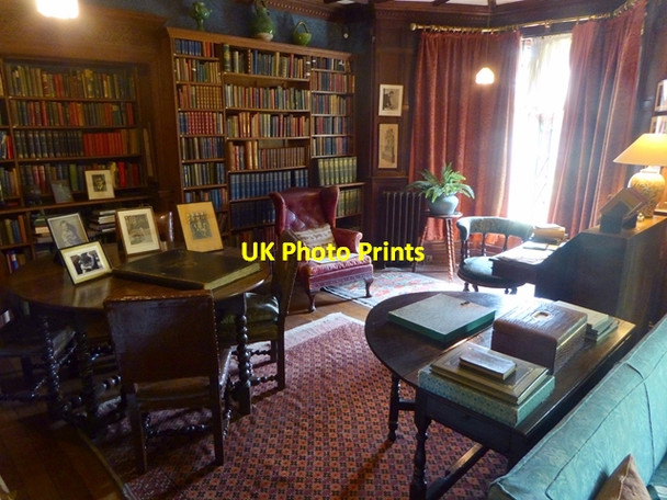 Photo 6"x4" The Library, Wightwick Manor Wightwick Manor c2017