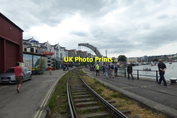 Photo 6"x4" Docks railway Bedminster c2017