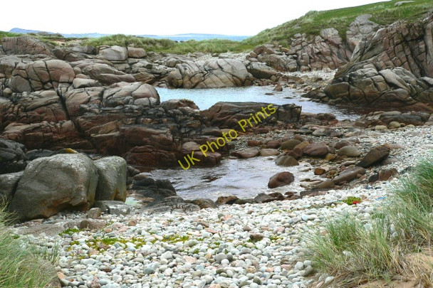 Photo 6"x4" Inishfree Bay - Tidal Pools Braade c2005