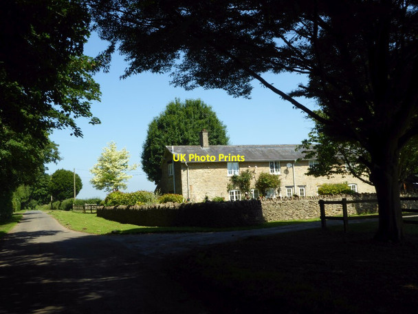 Photo 6"x4" House beside a country road Fairford c2017