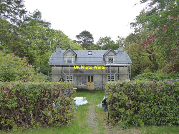 Photo 6"x4" House being renovated at Glenborrodale Glenborrodale c2017