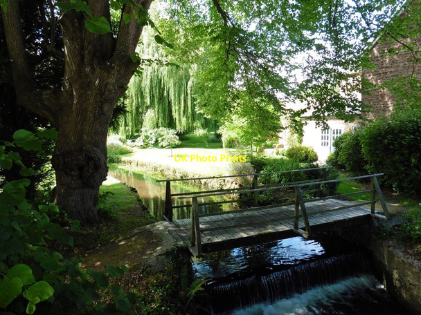 Photo 6"x4" Footbridge over the mill stream, Bishops Lydeard Bishops Lydeard c2017