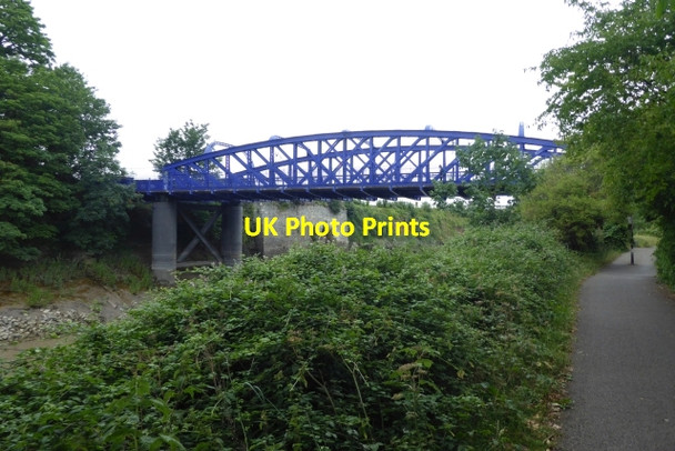 Photo 6"x4" Rail bridge over the Avon Windmill Hill\/ST5971 c2017