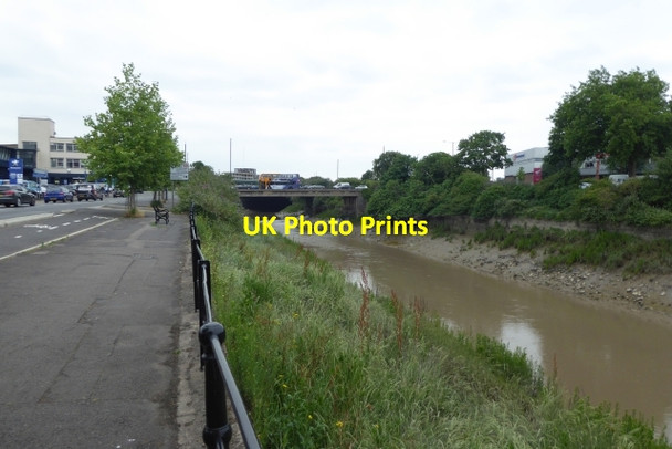 Photo 6"x4" Approaching Bath Bridge roundabout Barton Hill\/ST6072 c2017