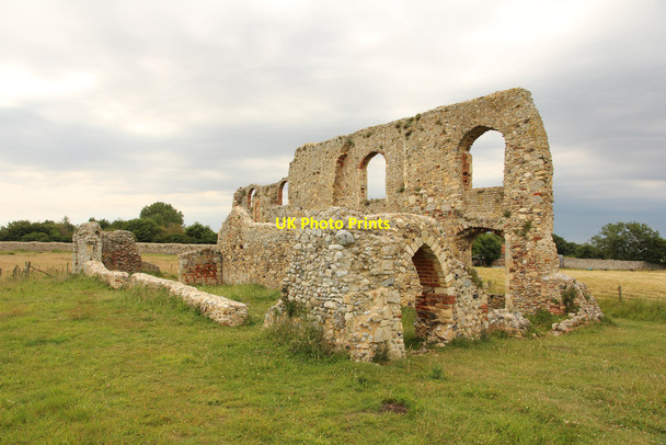 Photo 6"x4" Dunwich Friary Dunwich c2017
