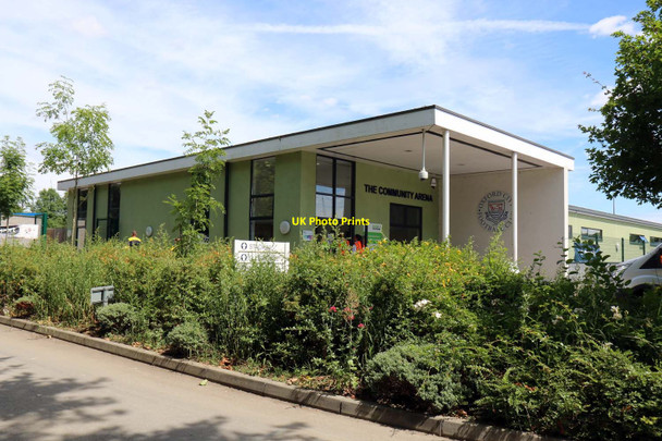 Photo 6"x4" The entrance to the dressing rooms at the City Stadium Oxford\/SP5106 c2017