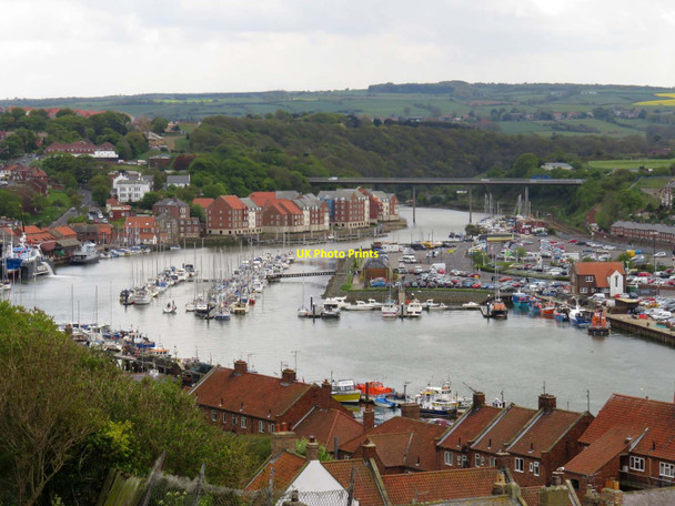 Photo 6"x4" The River Esk in Whitby Whitby\/NZ8910 c2016