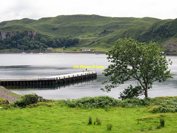 Photo 6"x4" Jetty, Kerrera Pulpit Hill\/NM8529 c2017