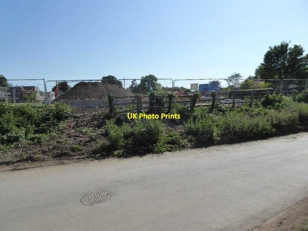 Photo 6"x4" Newland building site Twyning Green c2017