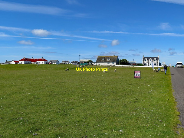 Photo 6"x4" Scarinish from Pier Road, Tiree Scarinish c2017