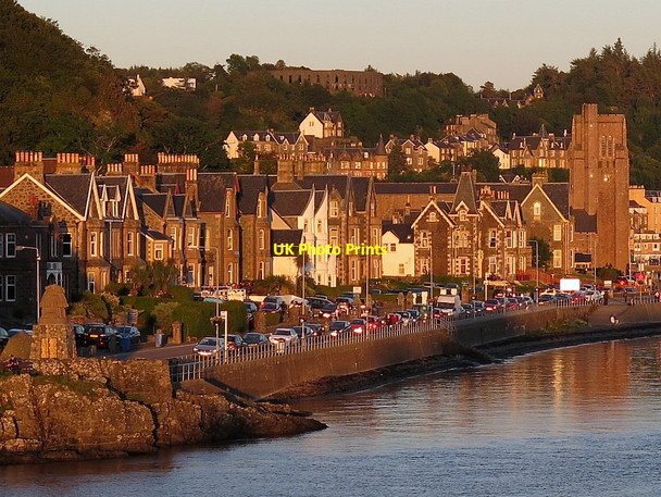 Photo 6"x4" Corran Esplanade, Oban from evening ferry Oban\/NM8630 c2017