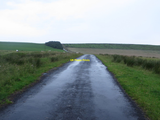 Photo 6"x4" Unfenced road west of Cawfields Haltwhistle c2017