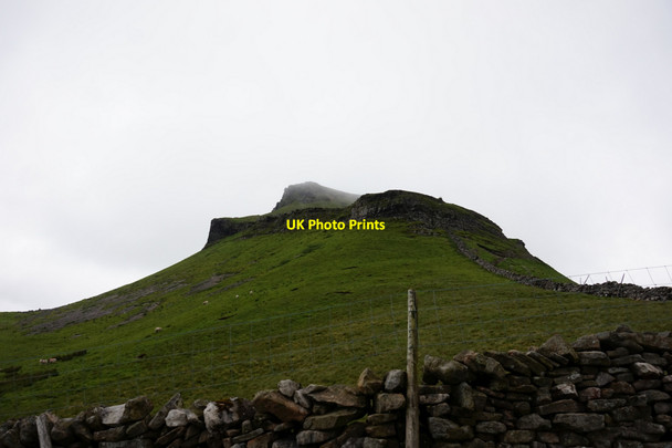 Photo 6"x4" 2-39pm, summit of Pen-y-ghent Brackenbottom c2017
