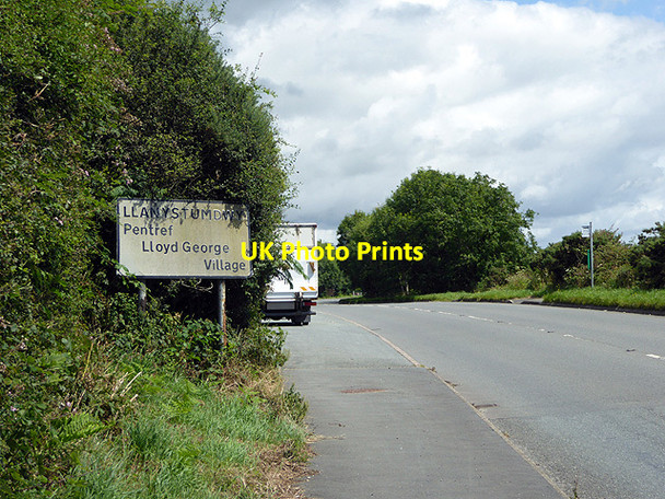 Photo 6"x4" Approaching Llanystumdwy Llanystumdwy c2017