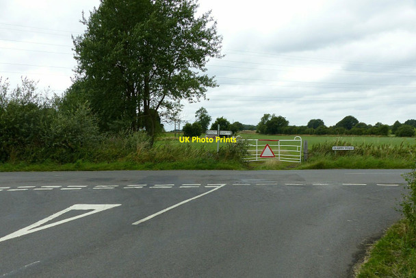Photo 6"x4" Junction of Brick Kiln Lane and Quarry Road Morleymoor c2017