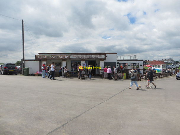 Photo 6"x4" Shop at Flamborough Head North Landing c2017