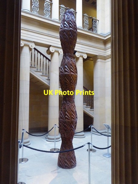 Photo 6"x4" Sculpture in Belsay Hall Belsay c2016