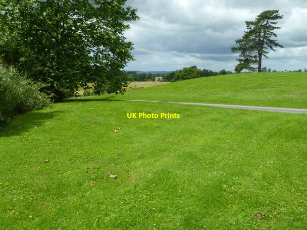 Photo 6"x4" View to Temple Greenhouse, Croome Park Dunstall Common c2016
