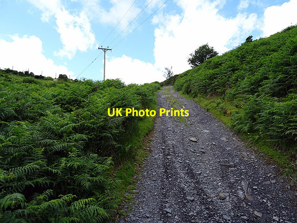 Photo 6"x4" Climbing towards Carn March Arthur on the Wales Coast Path Cwrt\/SH6800 c2016
