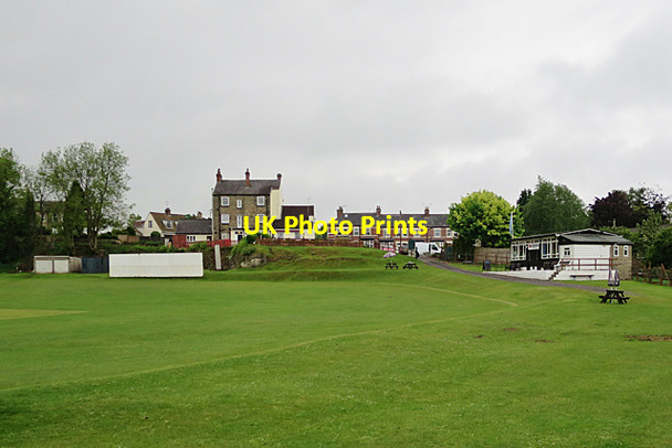 Photo 6"x4" Cricket Pitch Knaresborough c2016