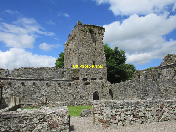 Photo 6"x4" Castlelyons Abbey - cloister and central tower Castlelyons c2016