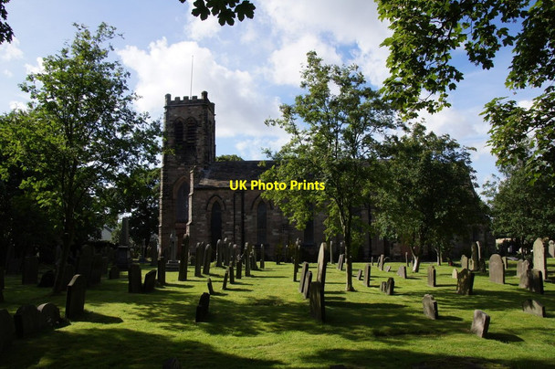 Photo 6"x4" The church of St Thomas and the Holy Rood, Melling Maghull c2016
