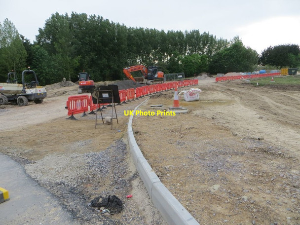 Photo 6"x4" First of the Kerbing Chilton\/SU4885 c2016