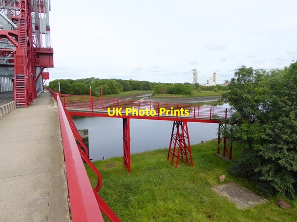 Photo 6"x4" Ramp up onto Tees Newport Bridge Portrack c2016