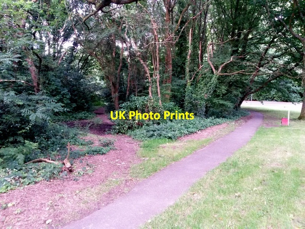 Photo 6"x4" Redhill: bridleway O16 leaves Wimborne Road Northbourne\/SZ0895 c2016
