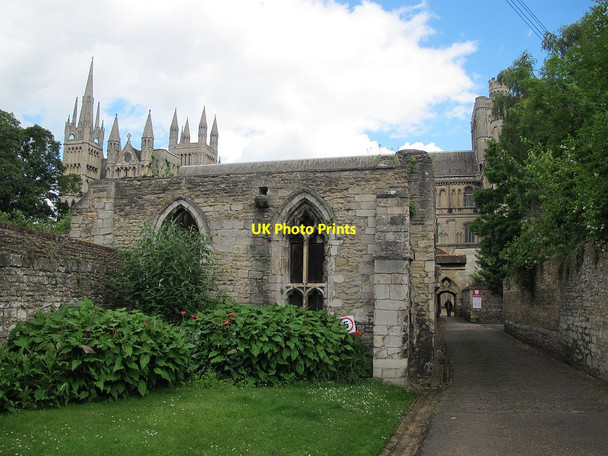Photo 6"x4" Remains of Peterborough Abbey Peterborough c2016
