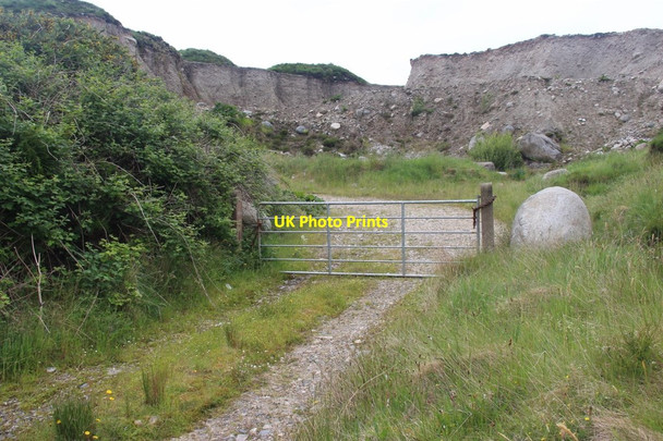 Photo 6"x4" Quarry at Glashagh Brinlack c2016