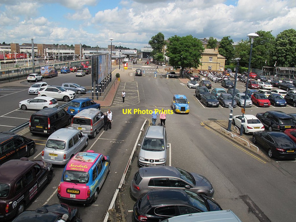Photo 6"x4" Peterborough station car park Peterborough c2016