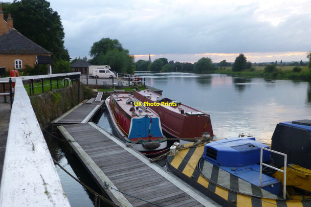 Photo 6"x4" The River Trent passes Sawley Cut and marina Sawley\/SK4731 c2016