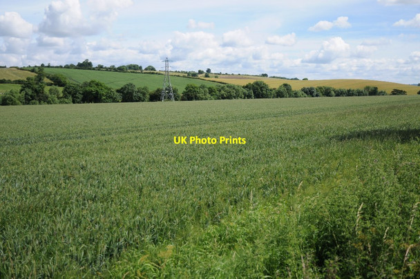 Photo 6"x4" Arable farmland near Fell Mill Farm Honington\/SP2642 c2016