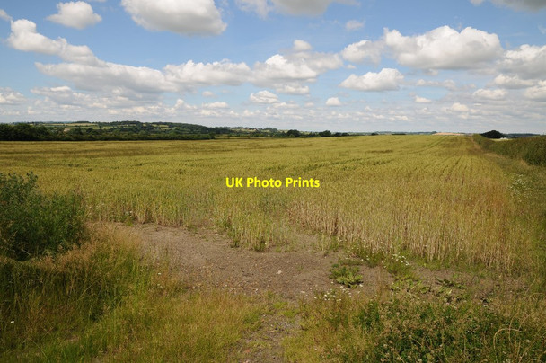 Photo 6"x4" Arable field near Upper Tysoe Oxhill\/SP3145 c2016