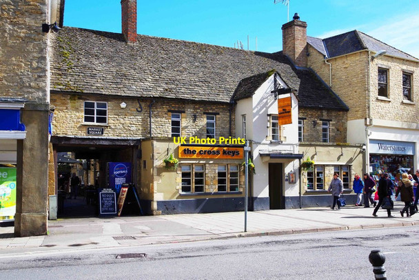 Photo 6"x4" The Cross Keys (a), 1 Market Square, Witney, Oxon Witney c2016