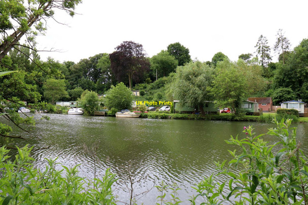 Photo 6"x4" The River Thames by Shillingford Hill Park Wallingford c2016