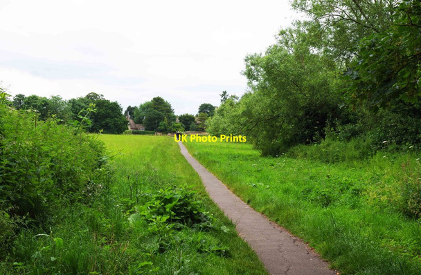 Photo 6"x4" Public footpath to Church Lane, Cogges, Witney, Oxon Witney c2016